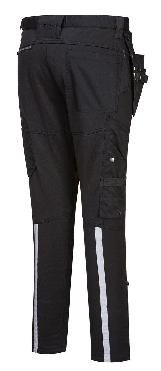 Nowoczesne spodnie robocze z kaburami PORTWEST KX3 Jogger KX343-Black