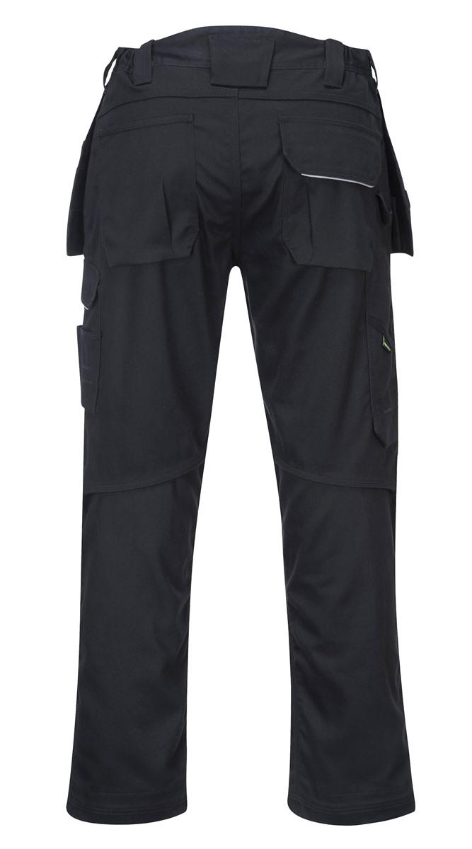 Robocze spodnie bawełniane z kaburami PORTWEST PW3 PW347-Black