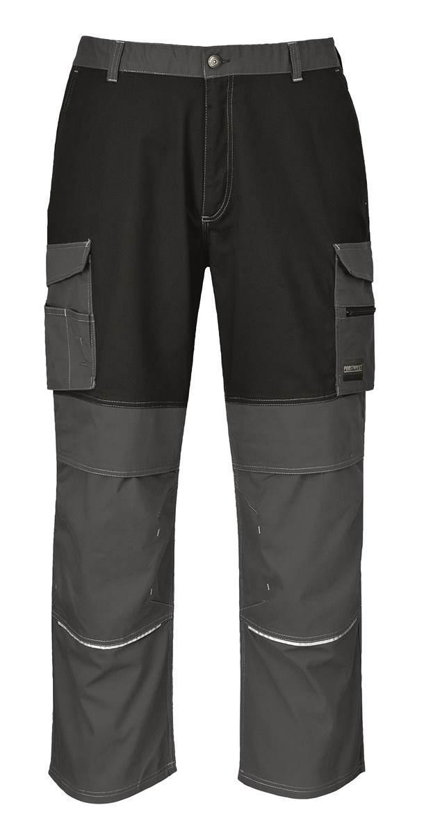 Klasyczne spodnie robocze PORTWEST Granite KS13-Zoom Grey/Black