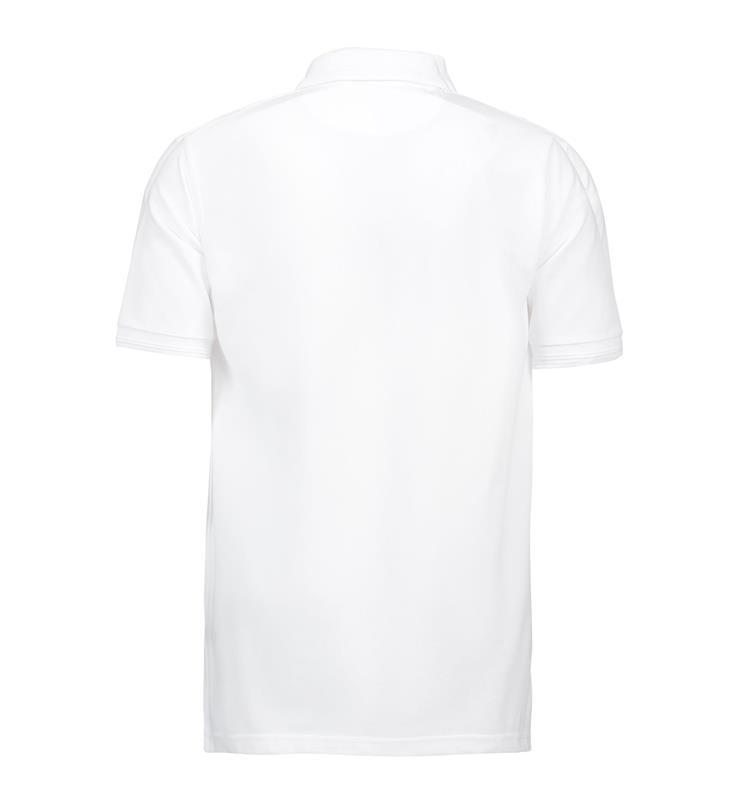 Koszulka polo na napy PRO WEAR 0330-White