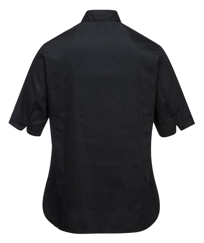 Damska bluza kucharska na guziki PORTWEST Rachel C737-Black