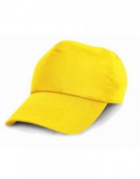 RESULT HEADWEAR RH05 Cotton Cap-Yellow