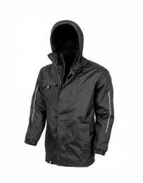 RESULT CORE RT236 3-in-1 Transit Jacket With Printable Softshell Inner-Black