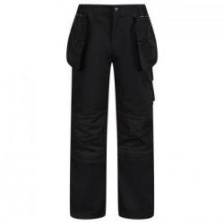 Męskie spodnie robocze Regatta Professional HARDWEAR HOLSTER TROUSERS long-Black