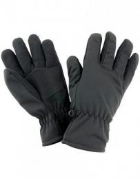 RESULT WINTER ESSENTIALS RC364 Softshell Thermal Glove-Black