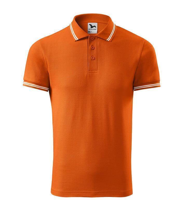 Męska koszulka polo MALFINI Urban 219-pomarańczowy