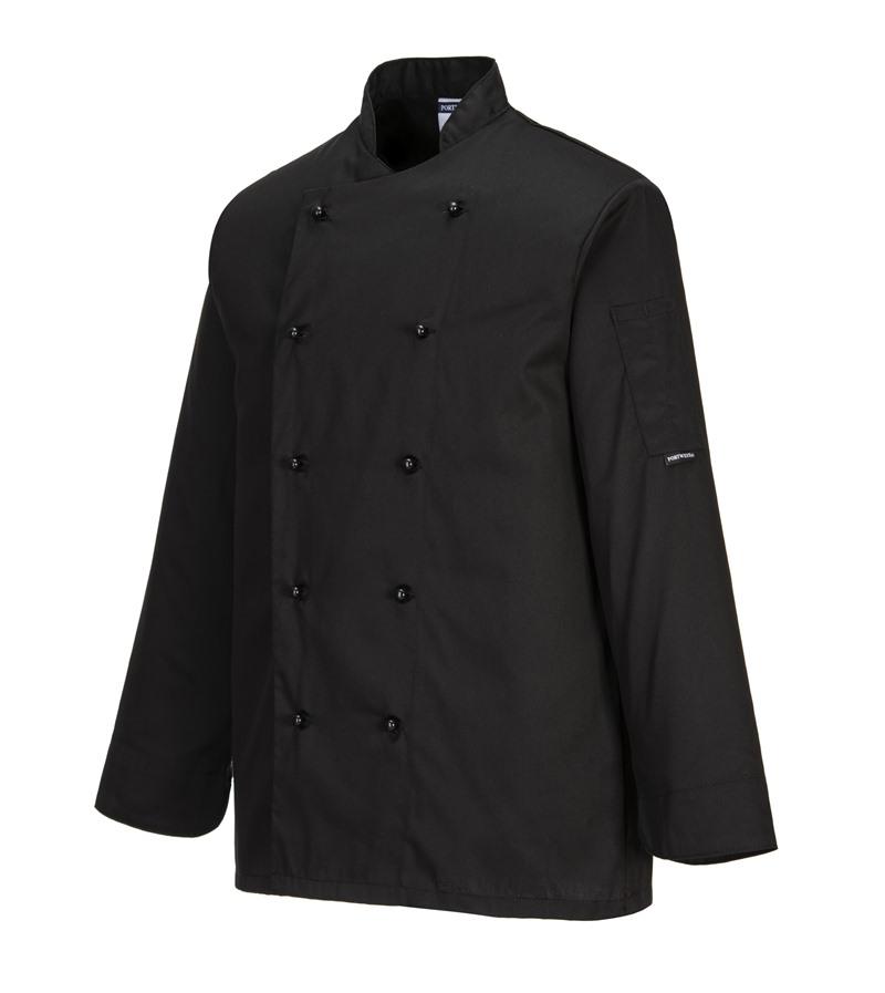 Bluza dla kucharza PORTWEST Somerset C834-Black