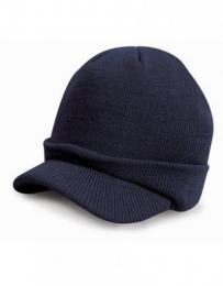 RESULT WINTER ESSENTIALS RC60 Esco Army Knitted Hat-Navy