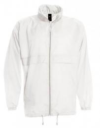 B&C Unisex Jacket Sirocco– White