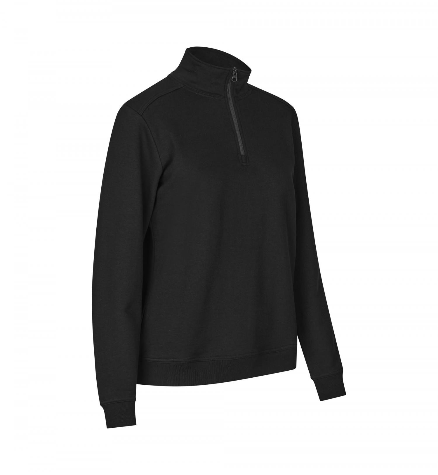 Bluza PRO Wear CARE | zamek ¼ | damski 0385-Black