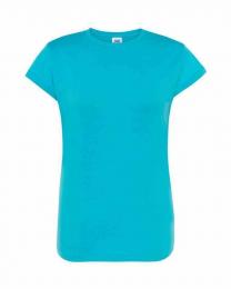 Damski t-shirt JHK TSRL CMF-Turquoise