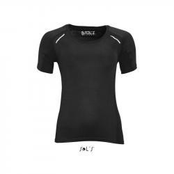 Damska koszulka sportowa SOL'S SYDNEY WOMEN-Black