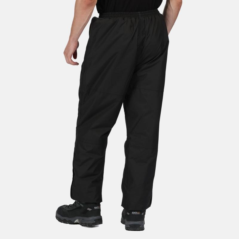 Męskie spodnie wodoodporne Regatta Professional LINTON OVERTROUSERS regular-Black