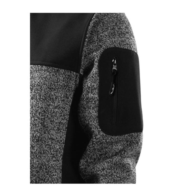 Softshell męski RIMECK Casual 550-knit gray