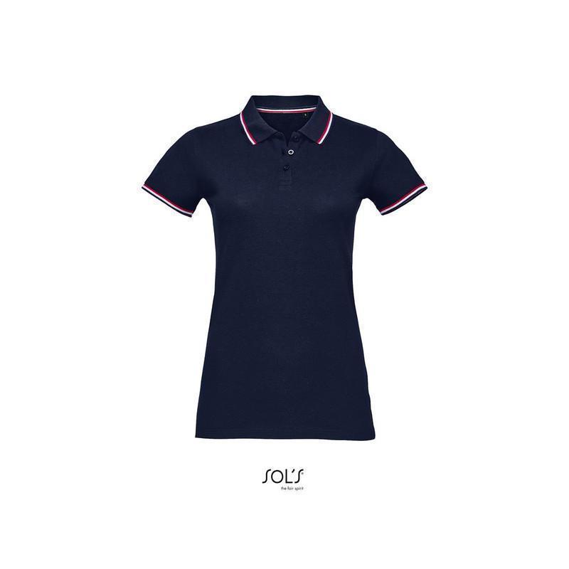 Damska koszulka polo premium SOL'S PRESTIGE WOMEN-French navy