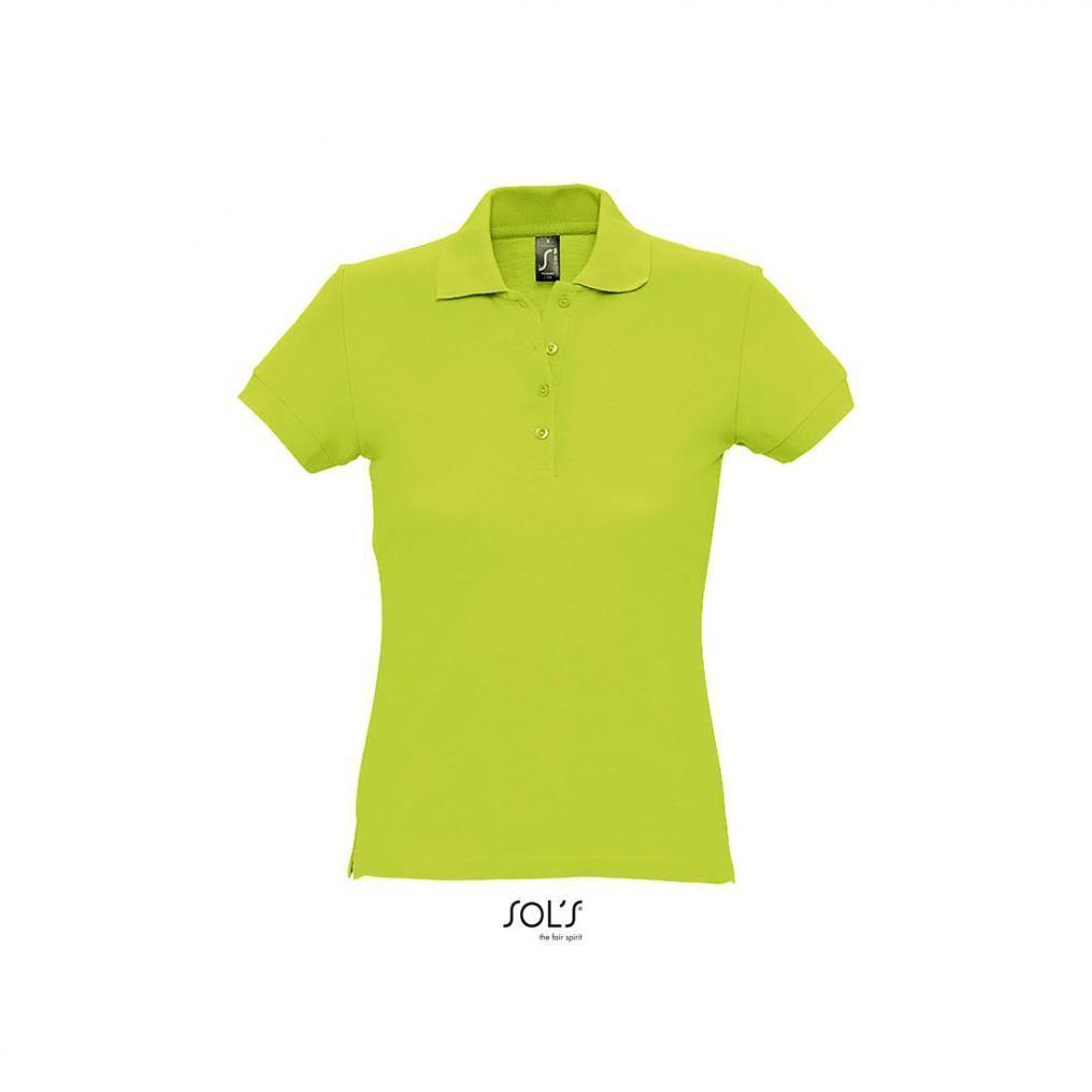 Damska koszulka polo SOL'S PASSION-Apple green