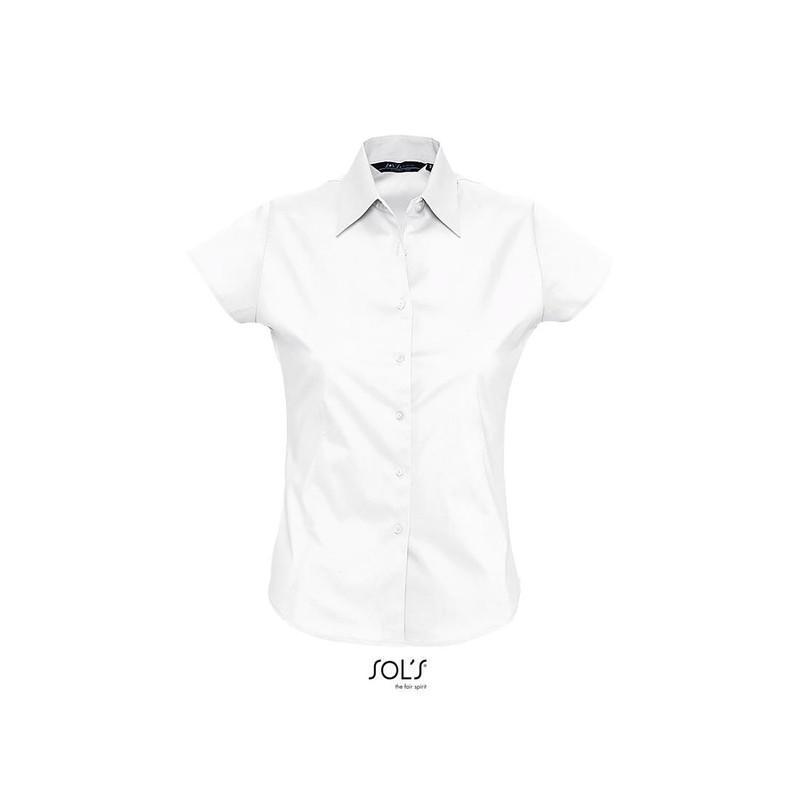 Damska koszula z krótkim rękawem SOL'S EXCESS-White