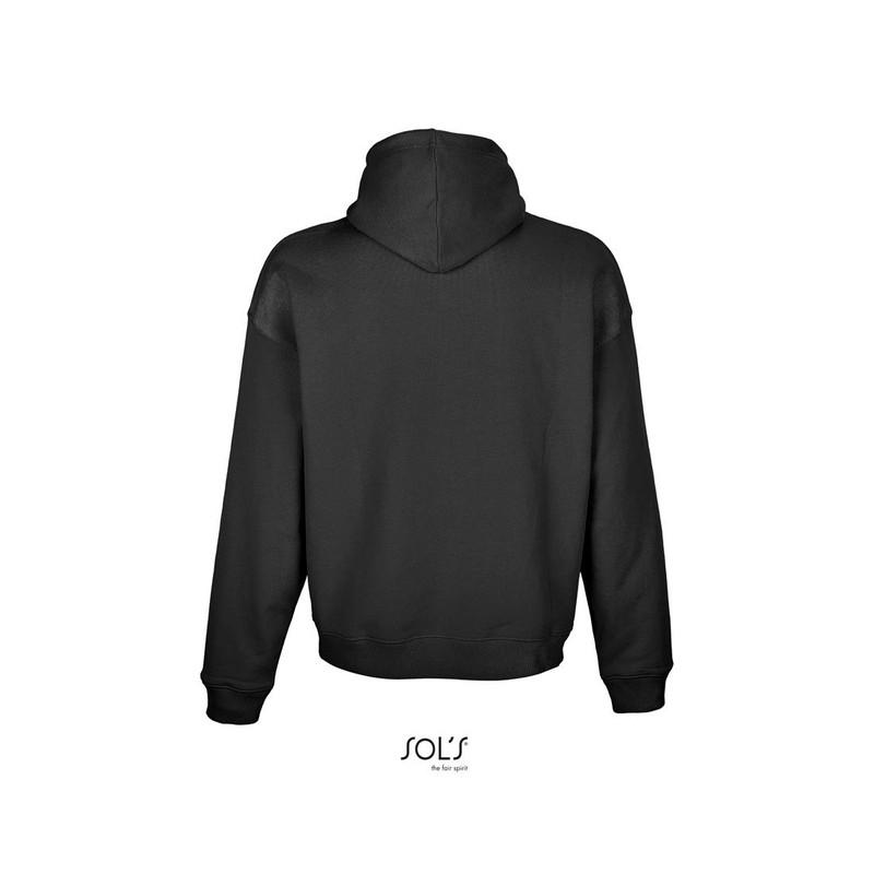 Męska bluza hoodie SOL'S CONNOR-Black