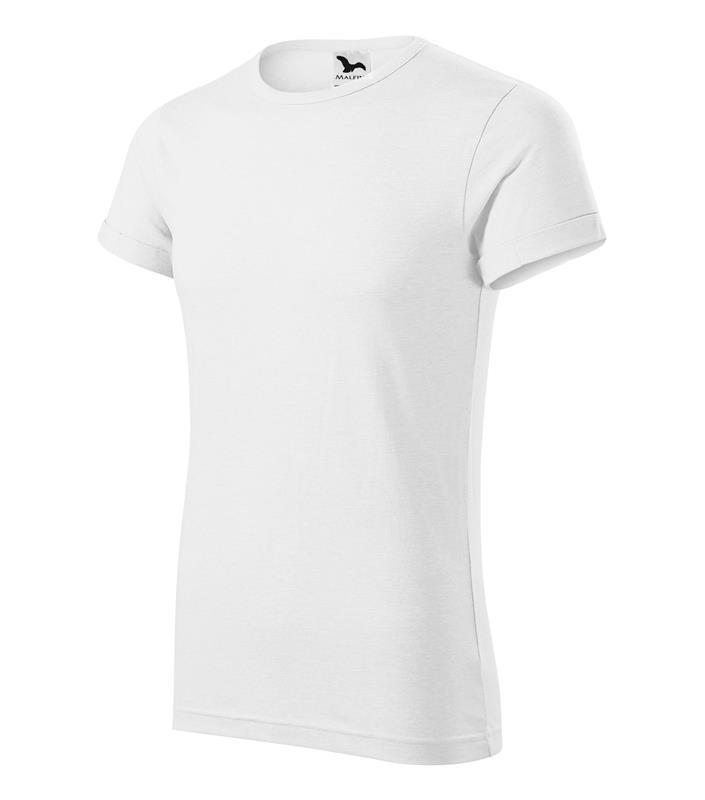 Koszulka męska MALFINI Fusion 163-biały