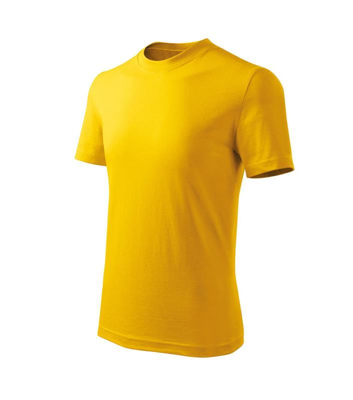 Koszulka dziecięca MALFINI Basic Free F38-żółty