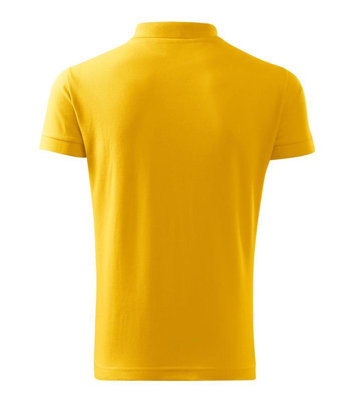 Męska koszulka polo MALFINI Cotton 212-żółty