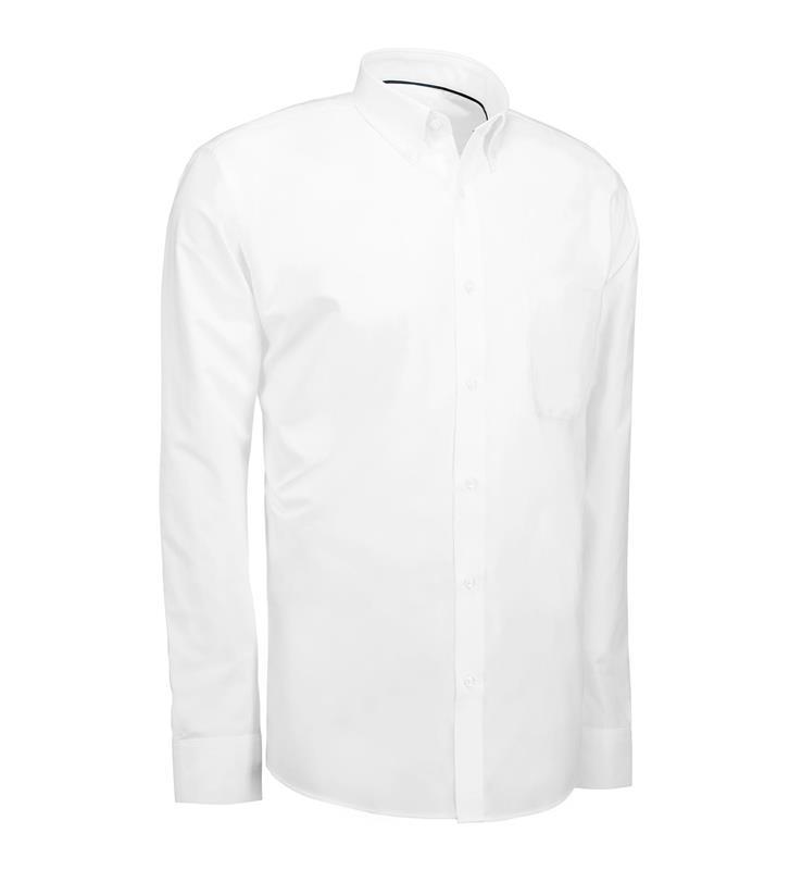 Męska koszula easy care SS Oxford modern SS56-White