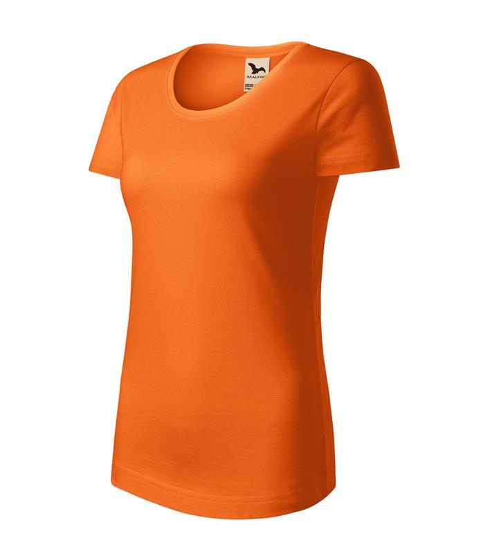 Damski t-shirt koszulka MALFINI Origin 172-pomarańczowy