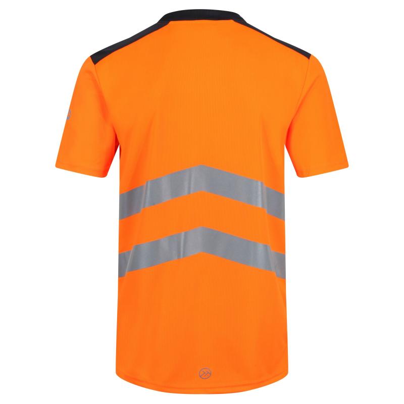 Odblaskowa koszulka polo Regatta Professional TACTICAL HI-VIS POLO-Orange/Grey