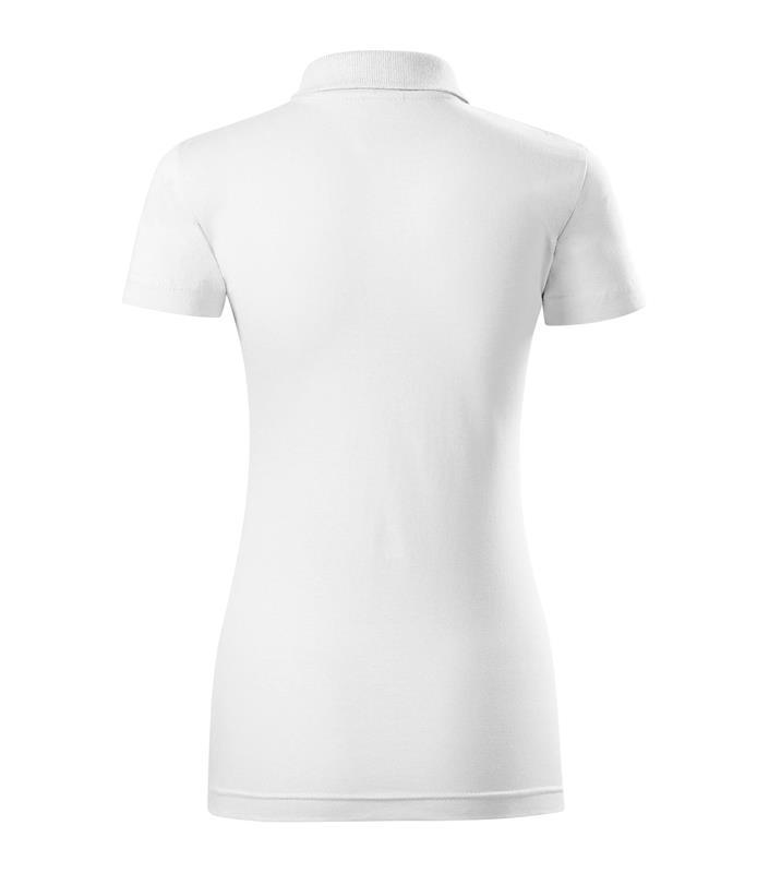 Damska koszulka polo MALFINI Single J. 223-biały