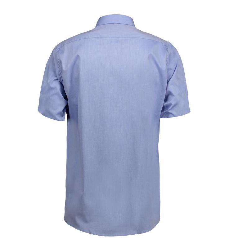 Męska koszula non iron SS Fine Twill modern s/s SS254-Light blue