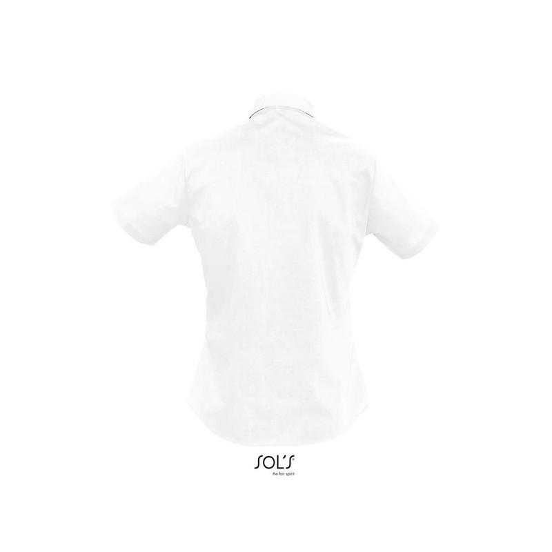 Damska koszula z krótkim rękawem SOL'S ESCAPE-White