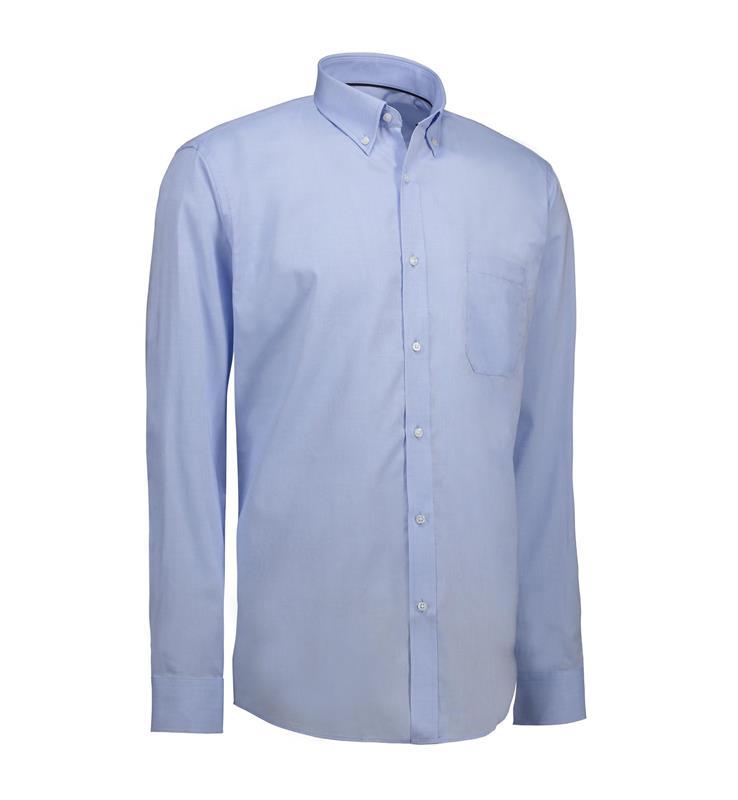 Męska koszula easy care SS Oxford modern SS56-Light blue