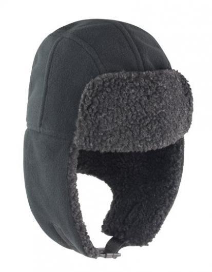RESULT WINTER ESSENTIALS RC358 Thinsulate Sherpa Hat-Black