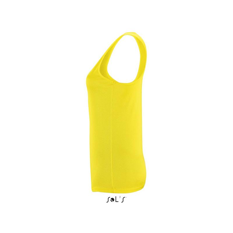 Damski top sportowy SOL'S SPORTY TT WOMEN-Neon yellow