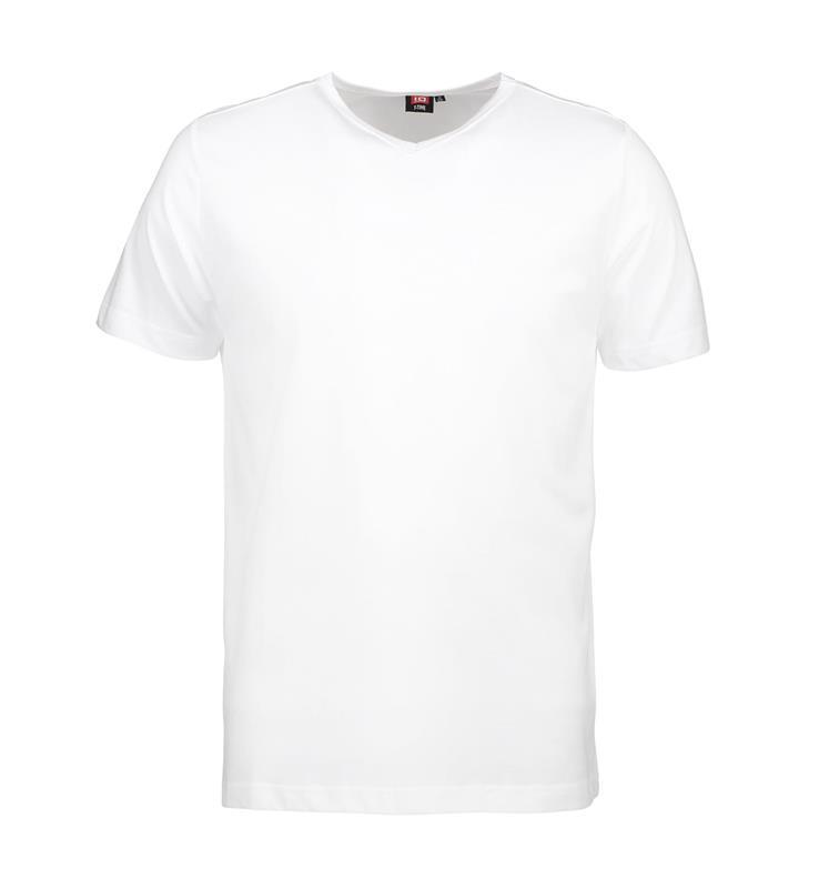 Koszulka unisex ID T-TIME V-neck 0514-White