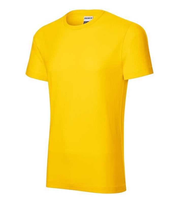 T-shirt męski RIMECK Resist Heavy R03-żółty