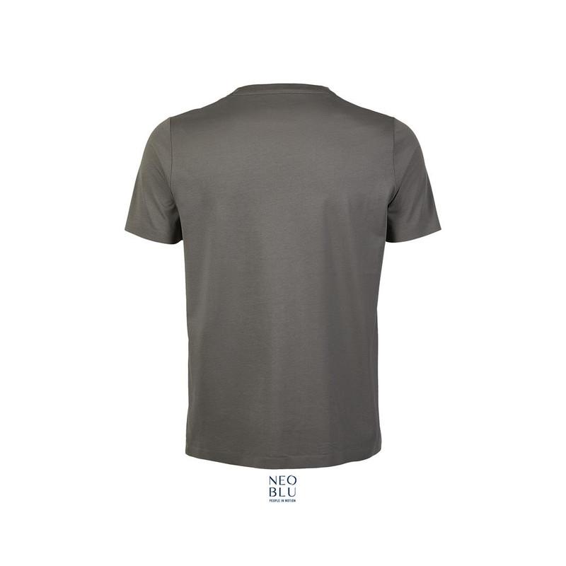 Męska koszulka premium NEOBLU LUCAS MEN-Soft gray