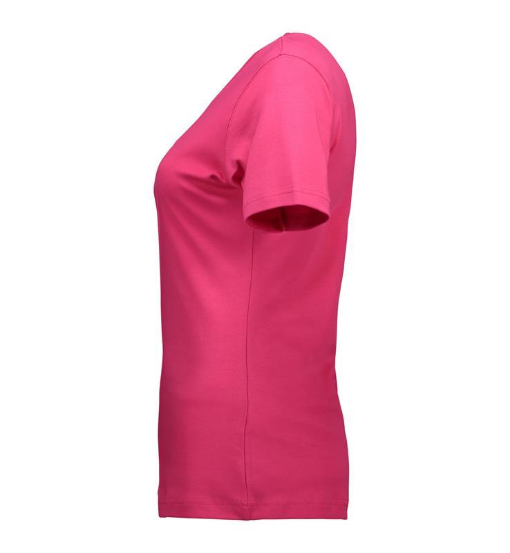 Damska koszulka ID Interlock 0508-Pink