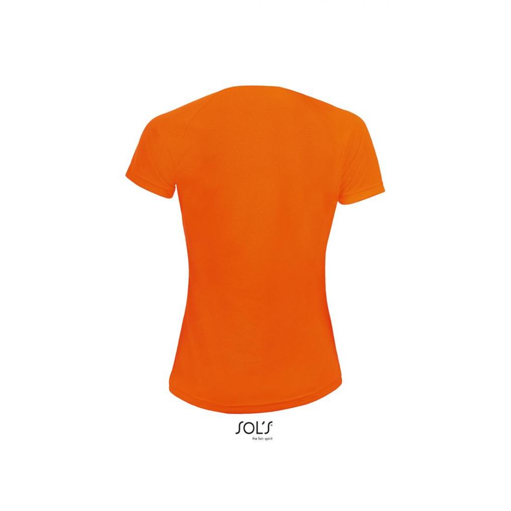 Damski t-shirt sportowy SOL'S SPORTY WOMEN- Neon Orange