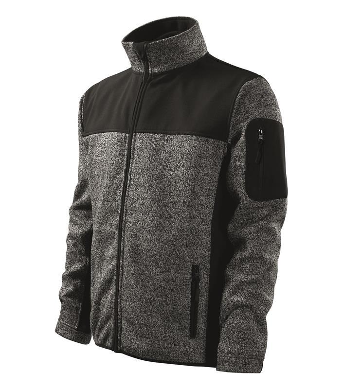 Softshell męski RIMECK Casual 550-knit gray