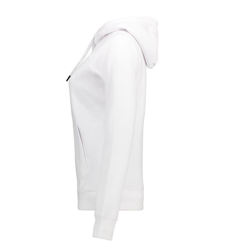 Damska bluza z kapturem ID CORE 0637-White