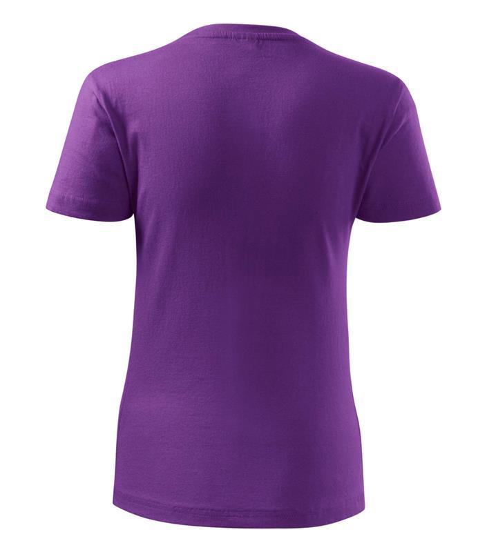 Klasyczna koszulka damska MALFINI Classic New 133-fioletowy