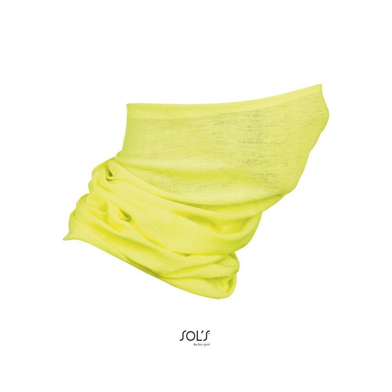 Chusta wielofunkcyjna SOL'S BOLT-Neon yellow
