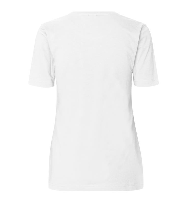 T-shirt damski ze stretchem ID 0595-White