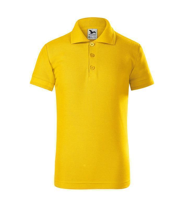 Dziecięca koszulka polo MALFINI Pique Polo 222-żółty