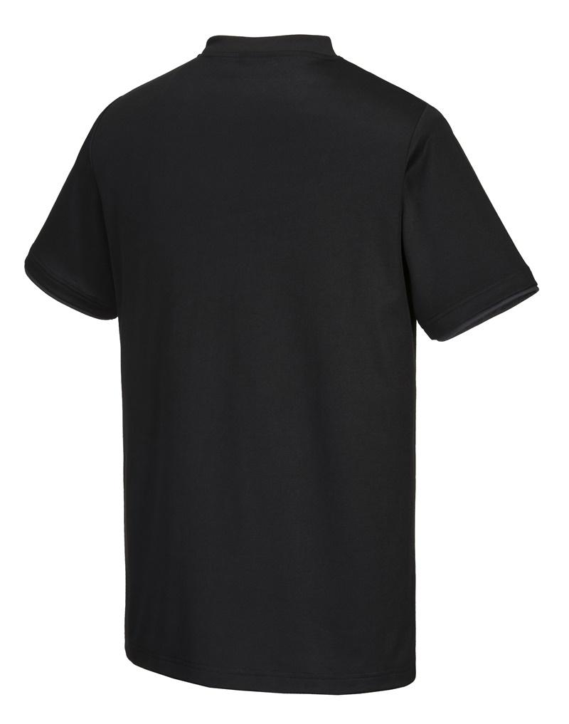 Wzmacniana koszulka robocza PORTWEST PW2 PW211-Black/Zoom Grey