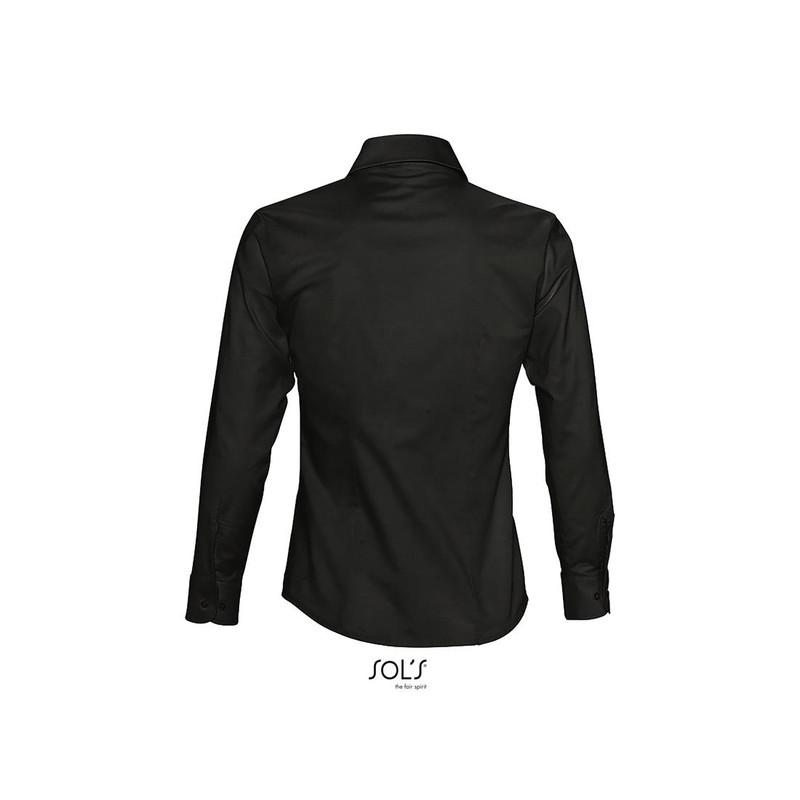 Damska koszula biznesowa SOL'S EMBASSY-Black