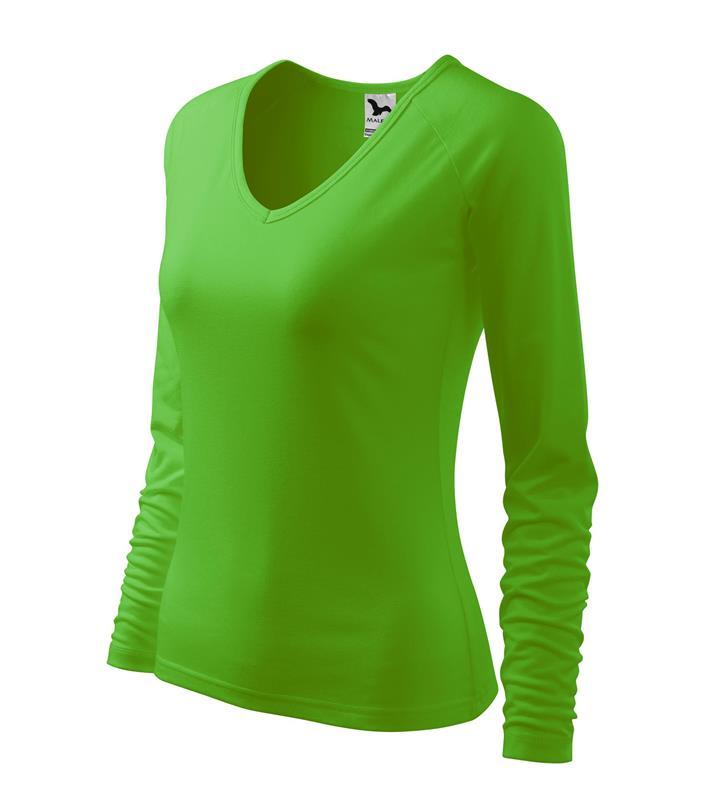 T-shirt koszulka damska MALFINI Elegance 127-green apple