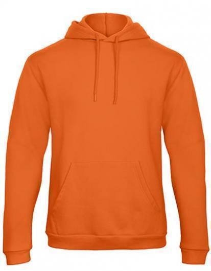B&C ID.203 50/50 Hooded Sweatshirt– Pumpkin Orange