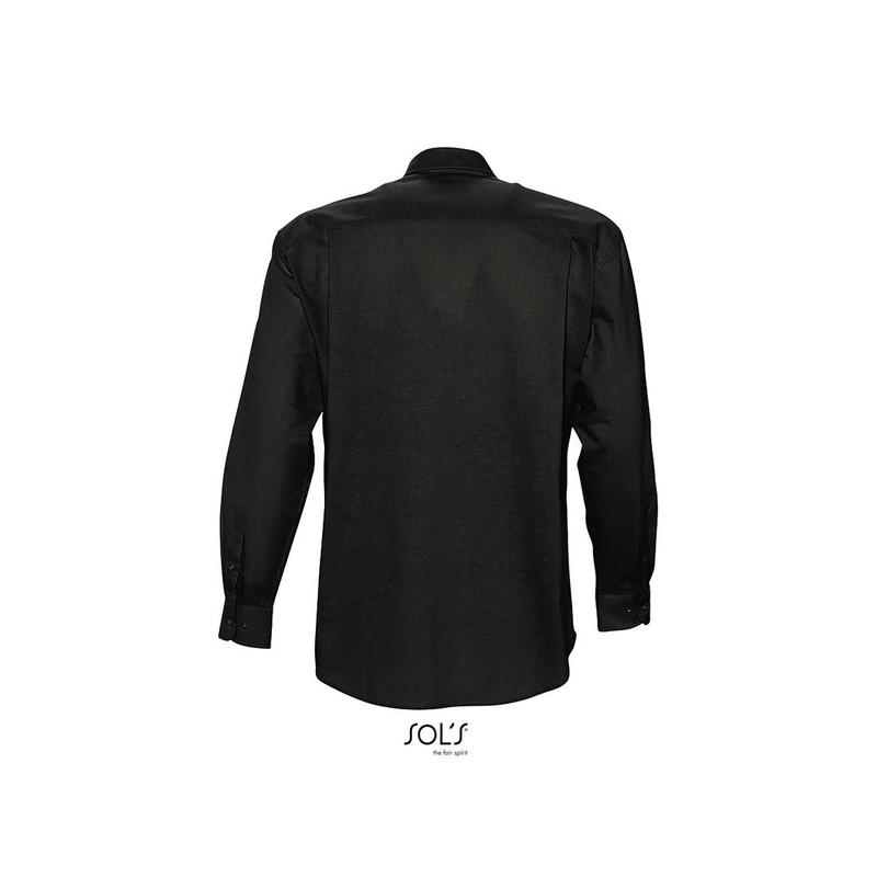 Męska koszula biznesowa SOL'S BOSTON-Black